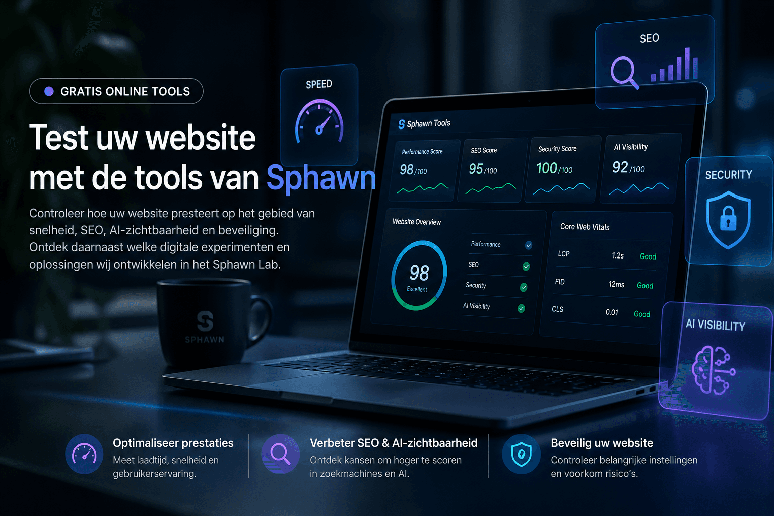 Test your website with Sphawn tools