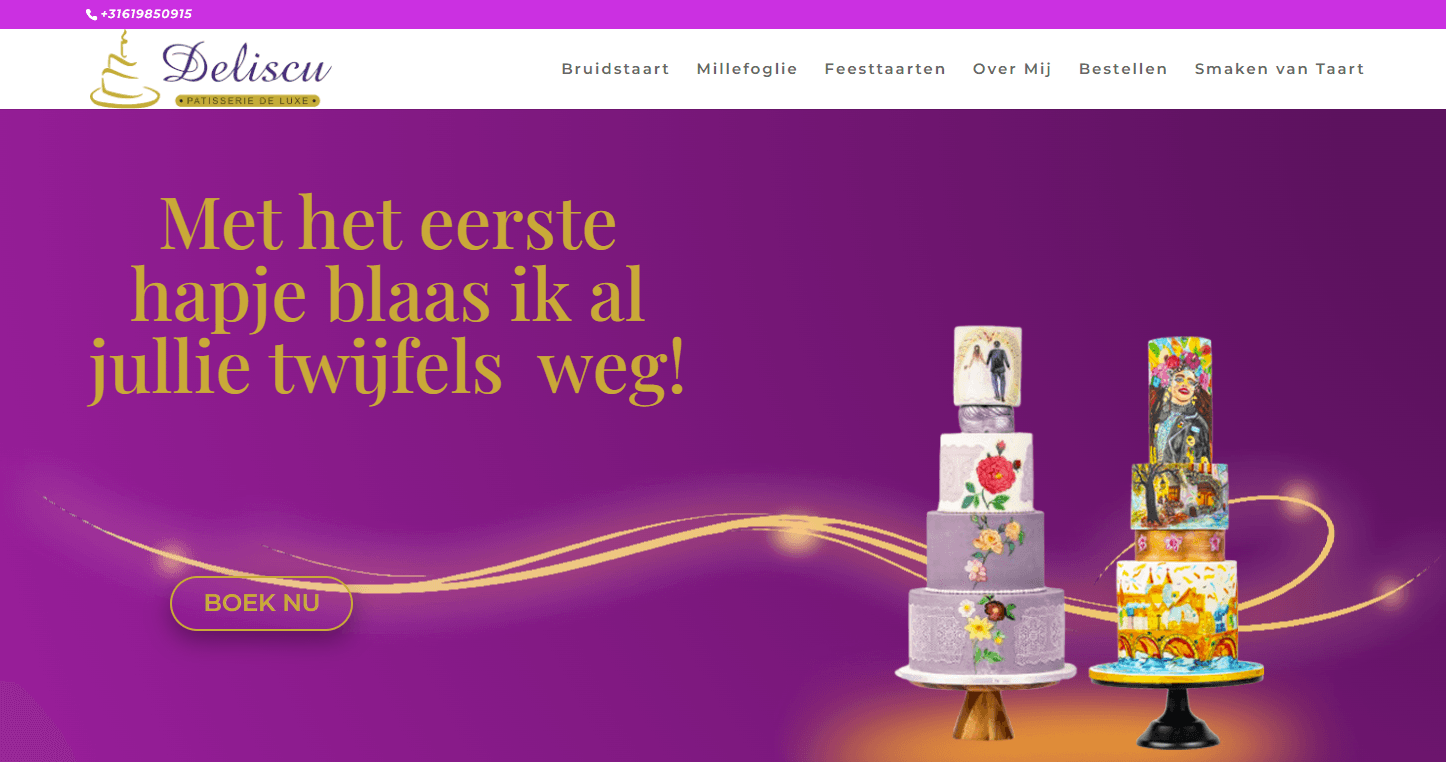 Bedrijfswebsite (WordPress)